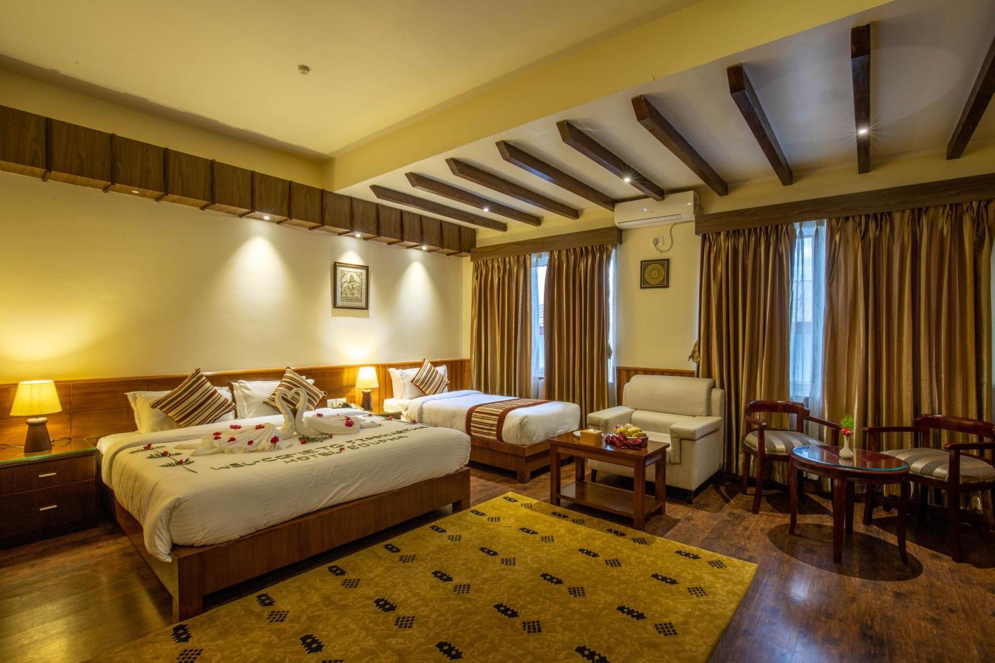 Siddhartha Boutique Hotel, Boudha Katmandú Habitación foto